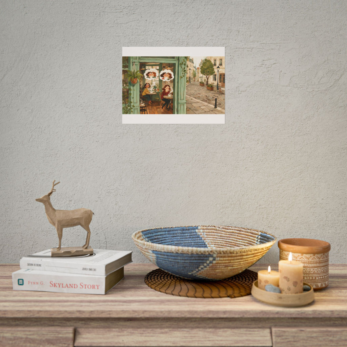 "Coffee Shop Love Song" - Physical Print