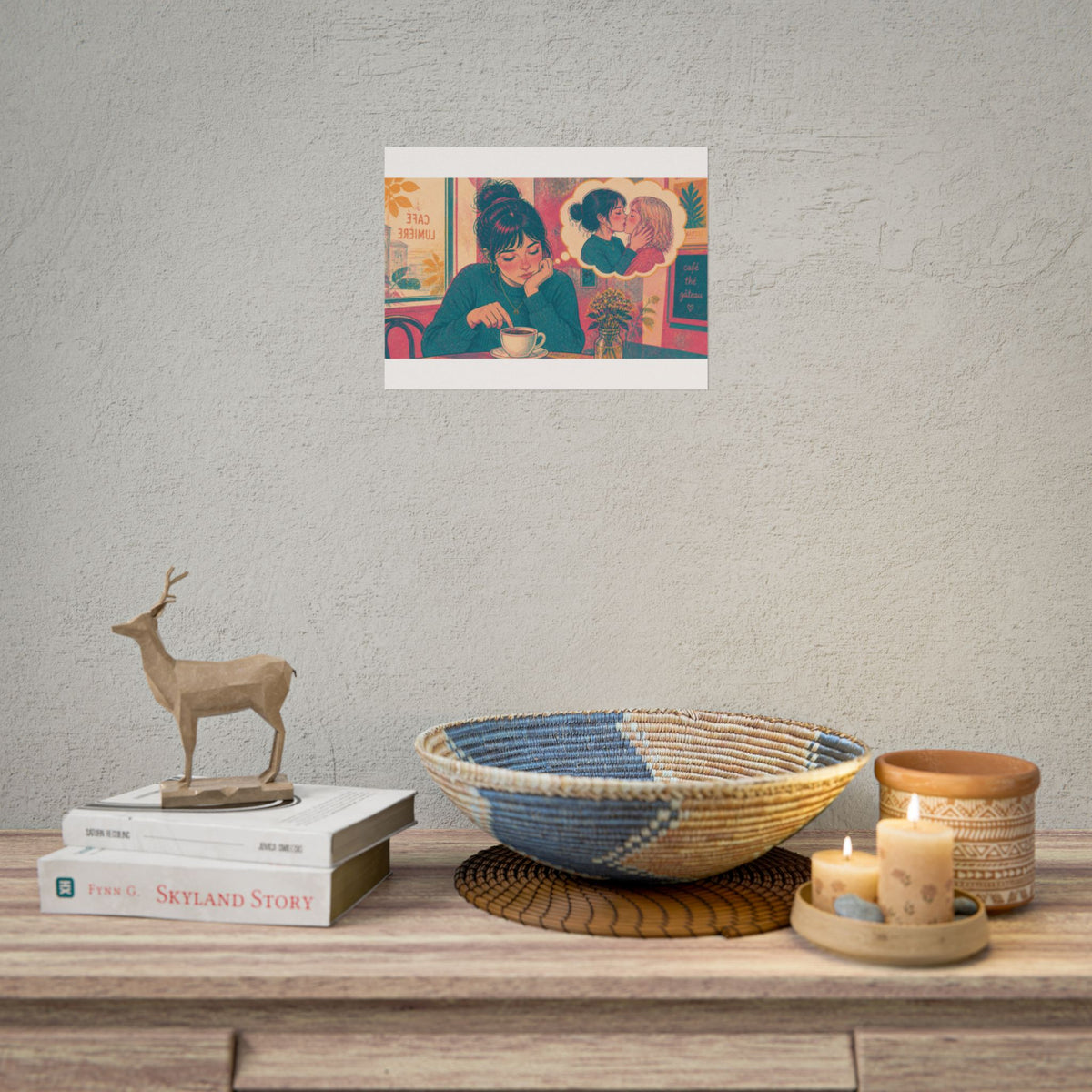 "Cafe Lumiere" Physical Print