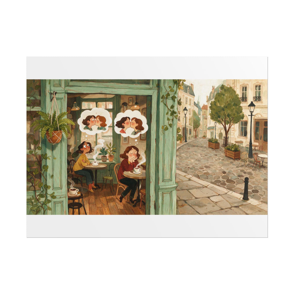 "Coffee Shop Love Song" - Physical Print