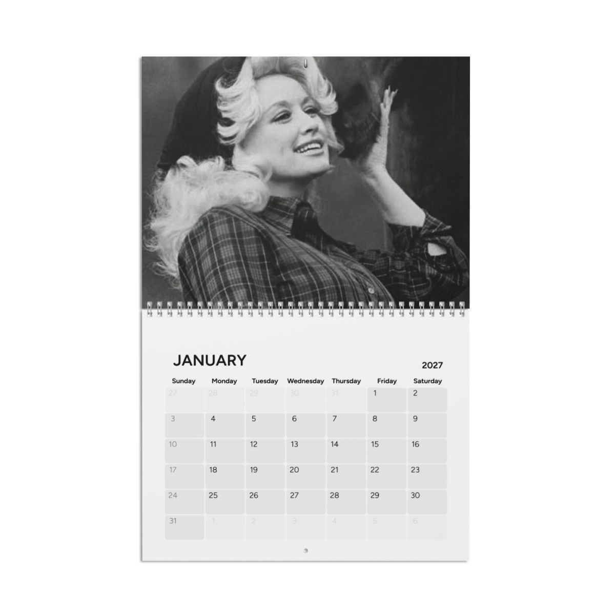 Dolly Parton 2027 Upcycle Calendar